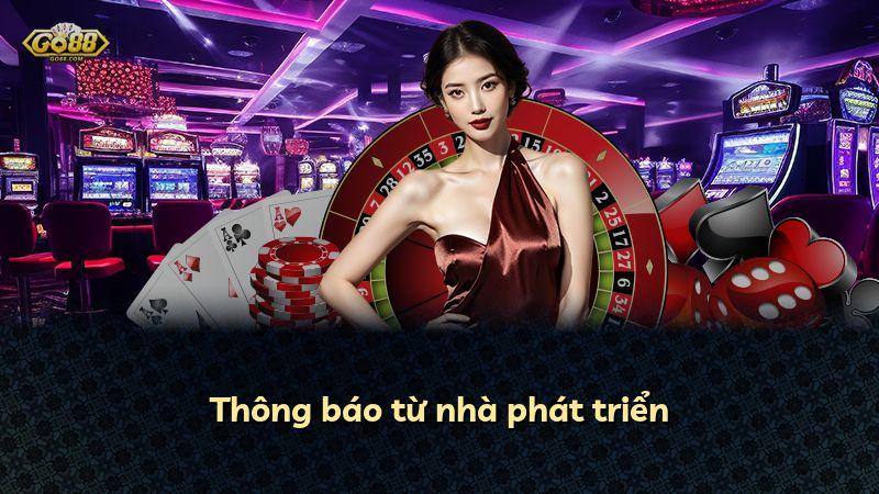 Thông báo từ nhà phát triển